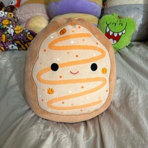 Squishmallows “Tadd” RARE Pumpkin Donut Plush